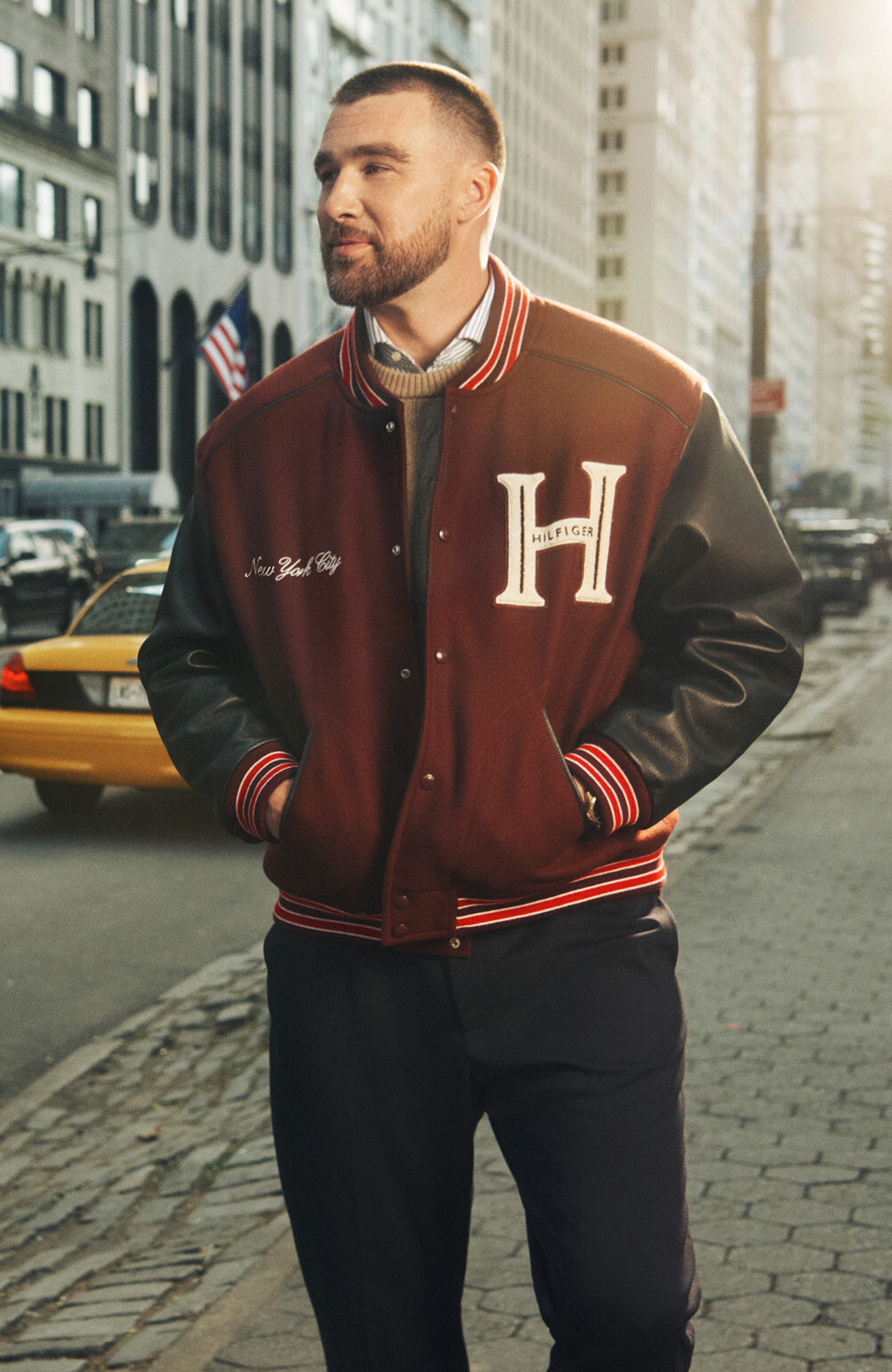 Discover a world of iconic American style with Travis Kelce.